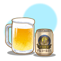 ノンアルコールビール・背景付